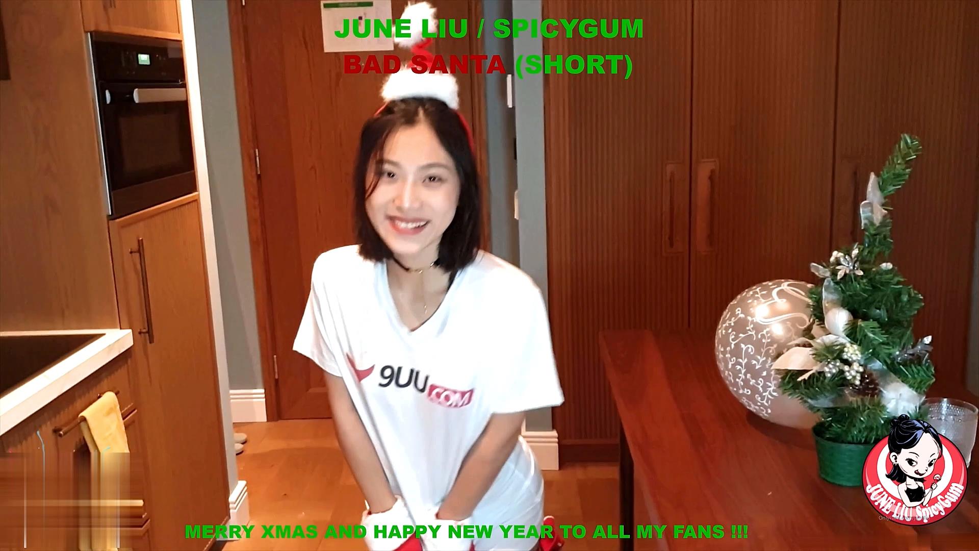 【June Liu】全网首发-香辣口香糖【女王刘玥】-【和圣诞老人性爱】国际名媛极品骚货留学生，高清720P原版无水印 - ❤️️ X1HUB ❤️️