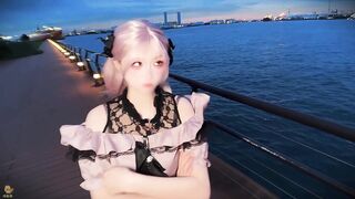 ✅老牌网黄『鸡教练』可爱cos小女友甜蜜约会 好感度达标带去酒店开房，表面乖巧的萌妹子背地里是个小骚货