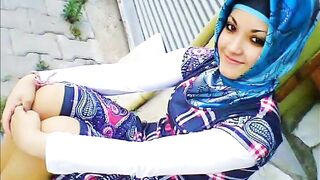 Turkish-Arabic-Asian Hijab Mix Amateur Photo