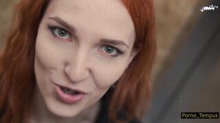 Red hair MILF porn lesson, diminutive baps dame naked.