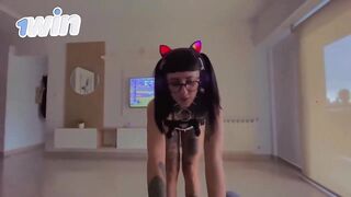 ARGENTINA'S HOTTEST LATINA CUMSHOTS FACIAL ON 60FPS POV!