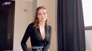 Hot stepmom gives muddy assfuck after rubdown - porn-worthy orgasm!