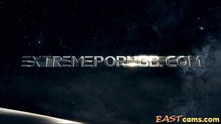 Big Dildo Asian Anal Amateur Session