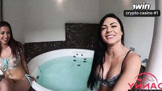 A safada The Angel e Loupan em um ménage excitante com muito prazer.