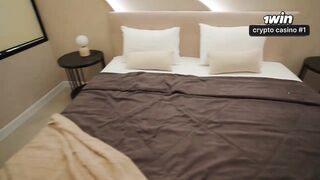 Hardcore stepsister shower blowjob, missionary jizz in mouth.