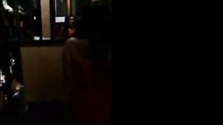 Big-Titted Asian Amateur's Webcam Striptease