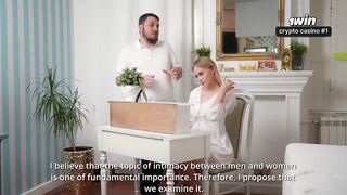 Teacher and student love tough hookup with yam-sized facial - marimoore!