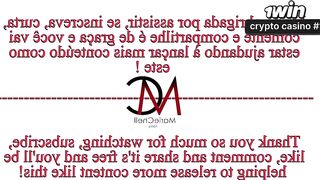 Minha enteada estava organizando a cozinha e não resisti à sua bunda enorme.