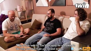 Four pals mistake Spanish teacher for hooker, gangbang her hard. Best Slut!