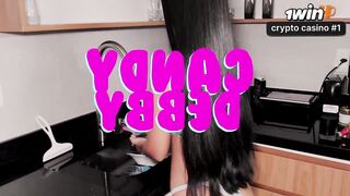 Ele chegou cansado do trabalho e eu o convenci a fazer sexo anal invasion comigo.