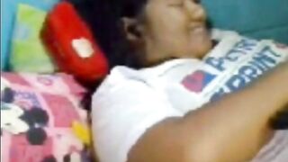 Hairy Asian Amateur Fingers Herself on Webcam