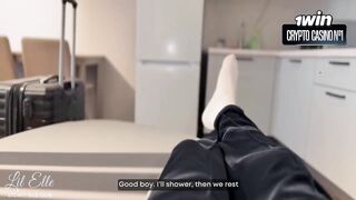 STEPMOM CREAMPIE IN HOTEL - STEPSON'S LOAD DEEP IN HER CUNT - HOT MOMMY FUCKED HARD!