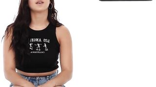 Brasileira com seios naturais grandes e perfeitos disposta a tudo durante seu