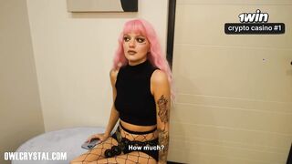 Alt dame tears up his greatest pal for debt payoff; hottest XXX porn!