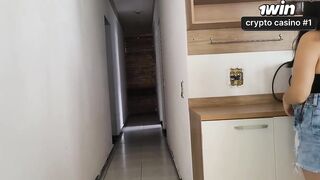 Brazilian hotwifexxx takes a risky shower fuck-a-thon with friend's spouse - amateur