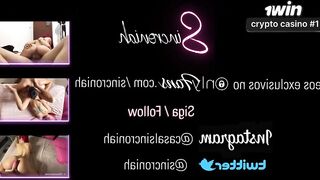 Girlfriend's buddy bet she would make me jizz in 5 minutes but can't jism inside