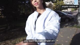 Public Agent - Slim Asian with jaw-dropping Big Ass and tiny baps has her taut cunt