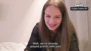 Fucking my neighbor on the balcony for a thick jizz shot - xxx!