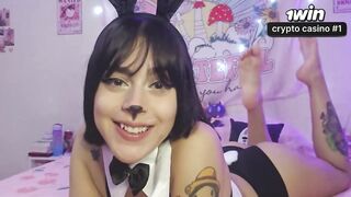 JOI: Naughty bunny begging you to spunk inwards her (Halloween Special) ????????