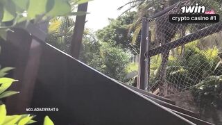 Hot wifey Thay Ksada plowing with the water delivery boy - with English subtitles