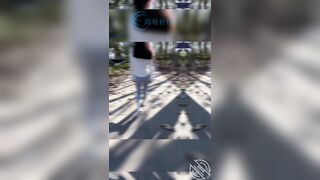 海角社区淫乱夫妻交换群寝取NTR❤️文职淑女在酒店跪舔，绿帽老公楼下等着老婆被群友无套内射，微露脸