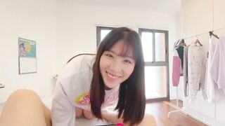 漂亮大奶美女吃鸡啪啪 第一视角 女友是个小骚货 让我每天都要内射一次 否则不让我玩游戏