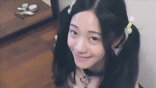双马尾白虎学妹酷爱大洋屌,穿着性感情趣女仆装被外教老师各种姿势操,深喉颜射脸上!