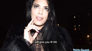 Public Agent Busty latina rides big fat cock