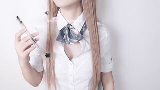 【超顶白虎❤️女神】饼干姐姐✨ JK不良学姐の特殊保护费 精液代替内射收取 鲜嫩白虎榨汁中出 淫靡流淌白汁
