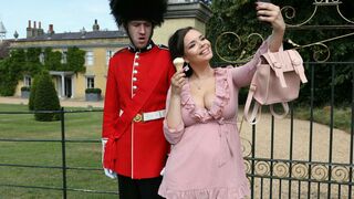 Stroking The Guard's Post