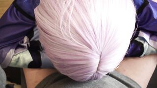 可爱邻家女高学妹『猫屋少女』COS元神七七❤️翘起可爱小屁屁让主人爸爸后入小蜜穴，超极品合法卡哇伊小母狗！