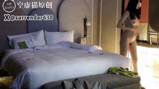 2024年6月，推特约炮大神，【空虚猫】，极品南航空姐兼职，肤白貌美大长腿，69啪啪花式性交