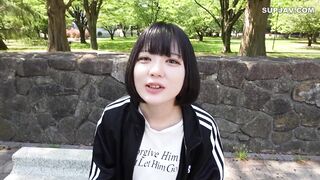 FC2-PPV-4484046 【顔出し】【潮吹き】就活中どころかAV出演で終活。即採用級の大量潮吹き！オイルを塗ったくりオナニーをさせ従順な就活生と中出し面接！