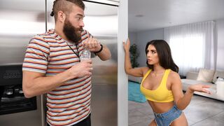 She Likes Her Cock In The Kitchen