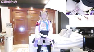 FC2-PPV-4544385 【スタイル神】細いのにE？Fカップのモデルさんが来ちゃった！？ブルアカ ゲーム部メスガKYEモモーイでオナニー編 _3