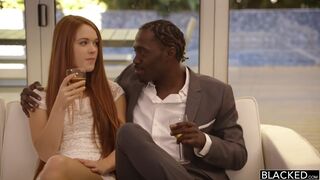 Red Head College Girl With Black Sugar Daddy