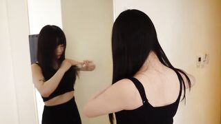 大奶小少妇 可以无套吗 射外面 啊啊要要 身材丰满 被大肉棒无套输出 奶子哗哗 娇喘不停 连续输出两次