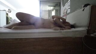 ♈ ♈ ♈ 【新片速遞】2024年流出，【女同居家自拍】，高颜值留学生女同，居家自拍性爱视频，充斥大量真实对白，调教求肏 (12)