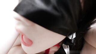 高挑性感学姐女神【饼干姐姐】✅“啊~那些白浆不是我的”高冷学姐手被拷着强插进去！操爽了淫水白浆流了一滩