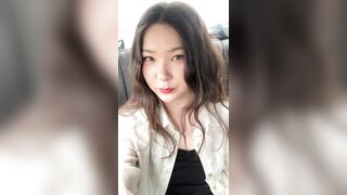 ⚫️【姐弟恋露脸户外】，好身材颜值反差婊驾车树林野战，被小伙颜射一次，内射一次