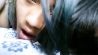 Asian Amateur in Webcam Bondage Session