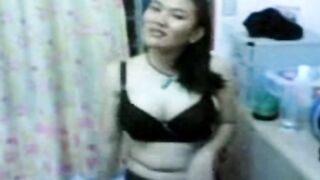 Big-Breasted Chubby Malay Babe