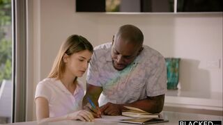 Petite Teen Wants Her Black Step Father