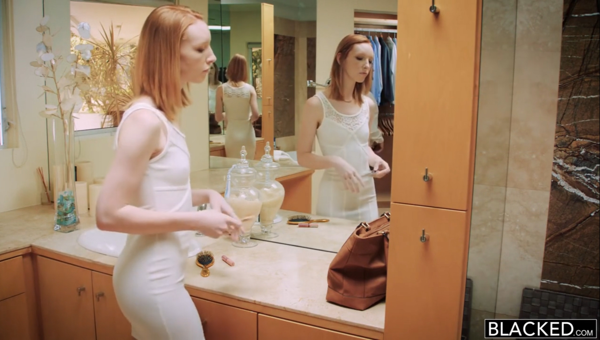 Sexy Redhead and BBC