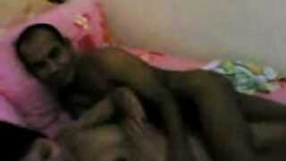 Asian Amateur Couple Records Themselves on Friend's Bed