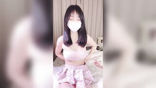 ❤️√ 【萱萱酱】超可爱JK萌妹子！36D大奶子 无毛嫩穴蝴蝶逼 全身雪白