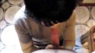 Toru & Haruna: Japanese Mature Couple's Intimate Blowjob Session
