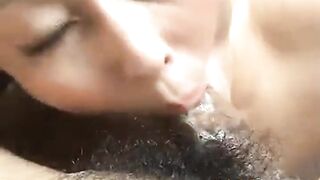 Japanese Amateur Loves a Mouthful of Cum
