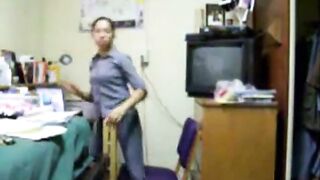 Amateur Latina Masturbating on Webcam