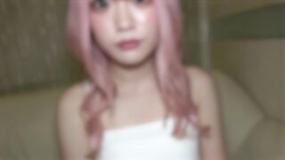 FC2-PPV-4689842 【無】メチャ可愛い！派手色髪系の女性はエロい…？「エッチなこと大好き⤴」らしいです！さらに初顔射に初中だし収録！※特典高画質